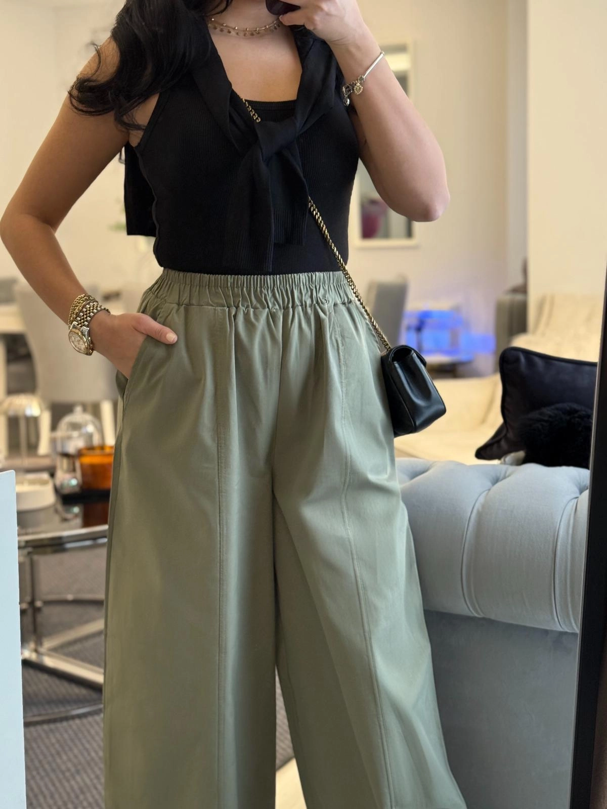 Beli Lastikli Pantolon