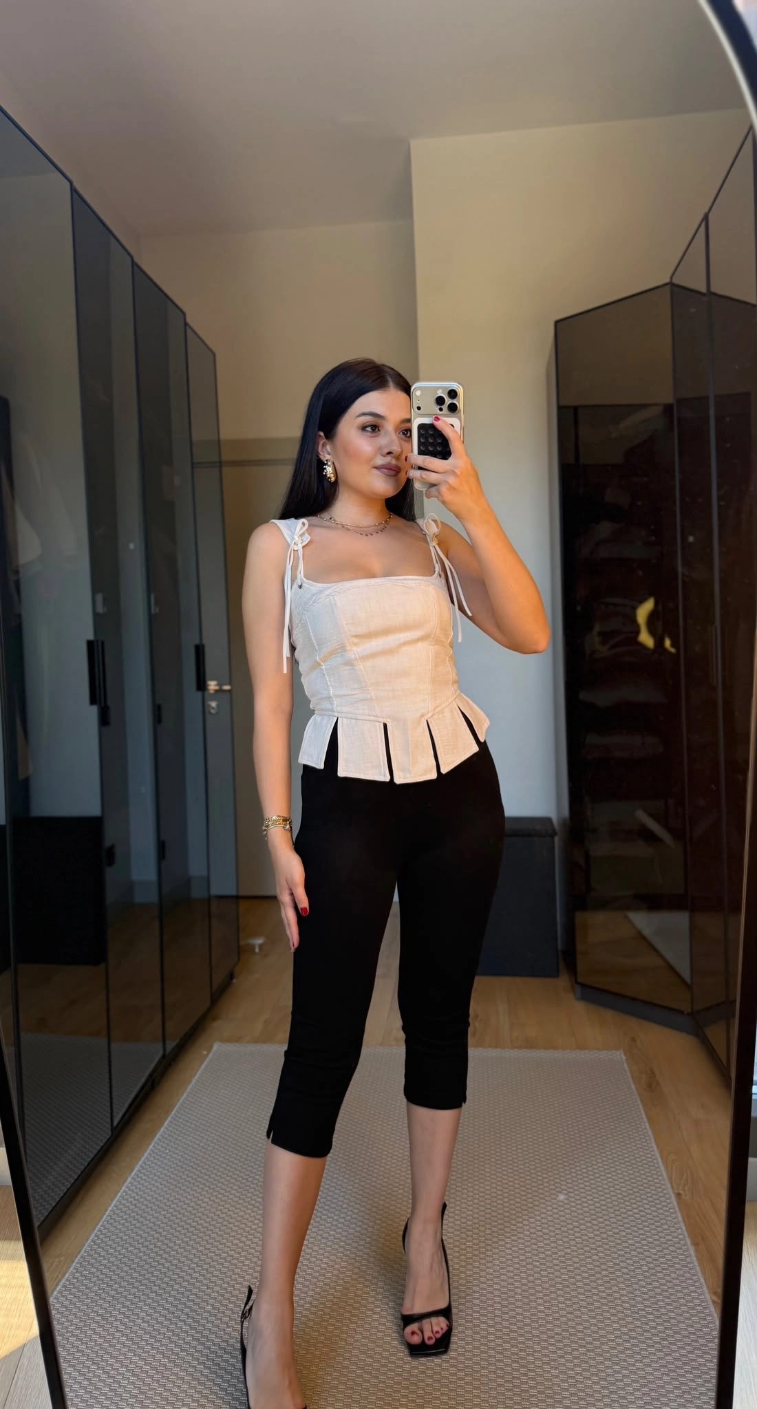 Askılı korse bluz