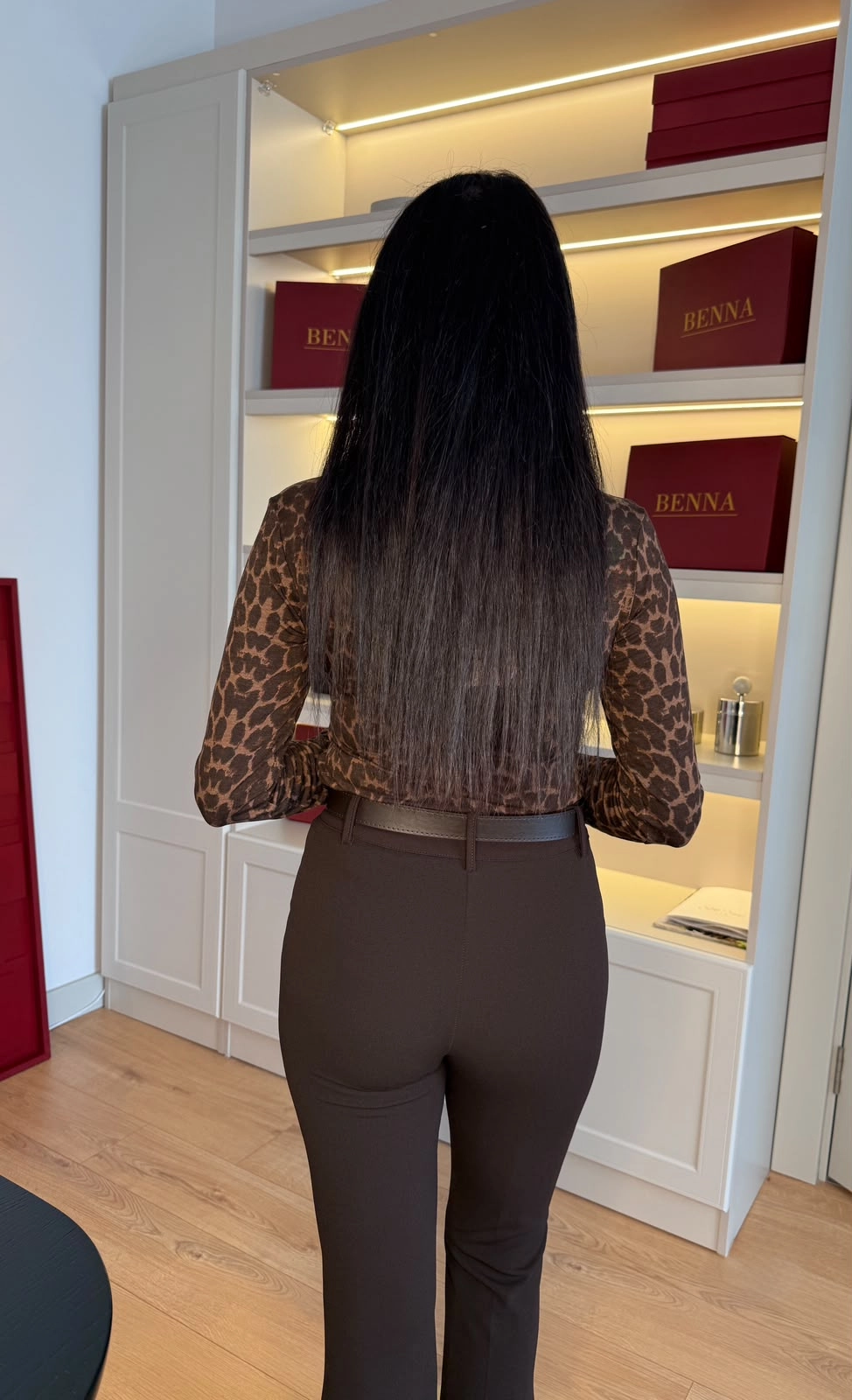 Kemerli Flore Pantolan